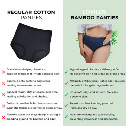 LOVILDS® Bamboo-Fiber Ultra-Soft & Breathable Panties