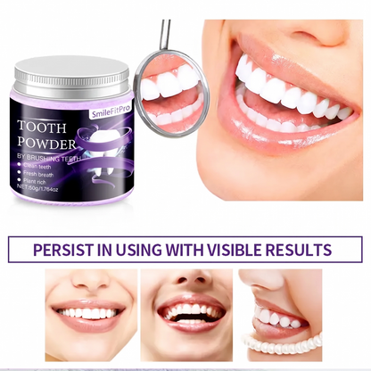 SmileFitPro® Tooth Powder - Natural Oral Care for Clean Teeth & Fresh Breath