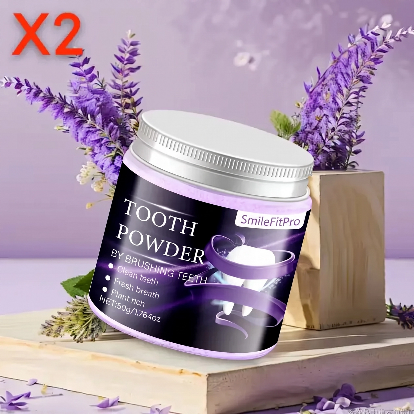 SmileFitPro® Tooth Powder - Natural Oral Care for Clean Teeth & Fresh Breath