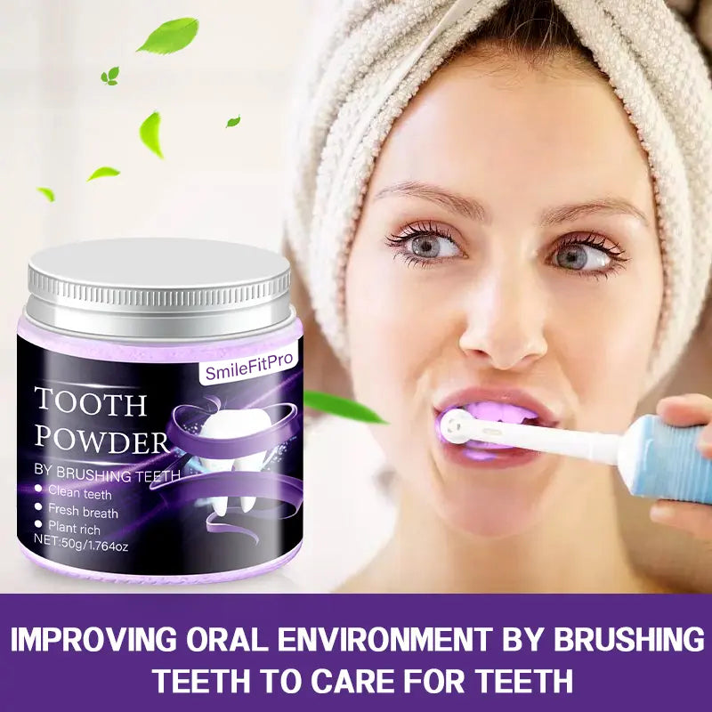 SmileFitPro® Tooth Powder - Natural Oral Care for Clean Teeth & Fresh Breath