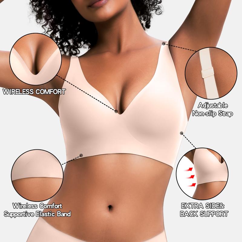 Crafted for Comfort：Wireless Womens Comfortable Bras
